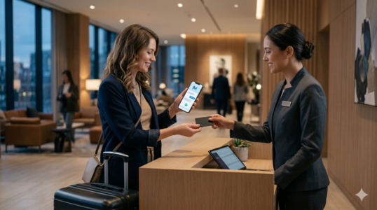 Заселение в отель через мессенджер MAX